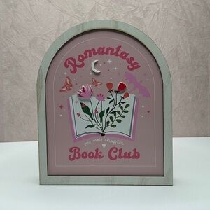 Eccolo Pink and White Book Club Decor